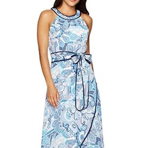 Jessica Howard Printed HiLow Maxi Dress